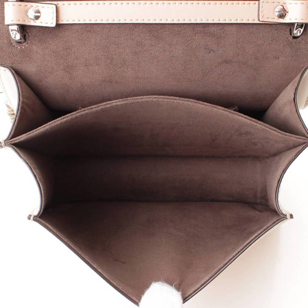 Fendi White Bag Canai Pink Shoulder Python Mini X - image 6